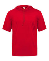 Badger 4123 B-Core Hooded T-Shirt #color_Red