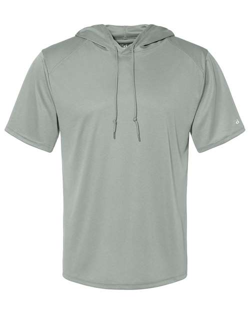Badger 4123 B-Core Hooded T-Shirt #color_Silver