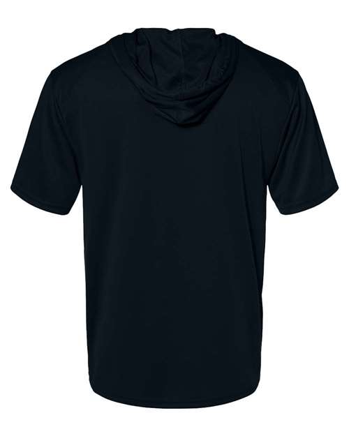 Badger 4123 B-Core Hooded T-Shirt #color_Black
