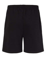 Badger 1207 Athletic Fleece Shorts #color_Black