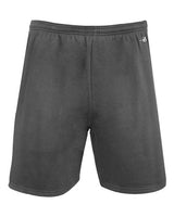 Badger 1207 Athletic Fleece Shorts #color_Charcoal