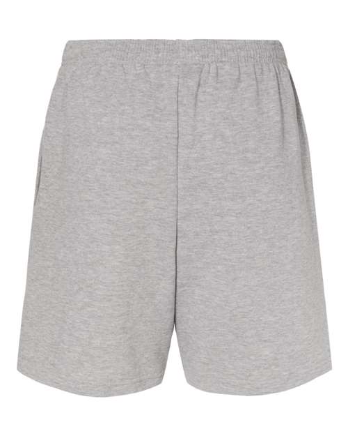 Badger 1207 Athletic Fleece Shorts #color_Oxford