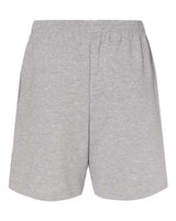 Badger 1207 Athletic Fleece Shorts #color_Oxford
