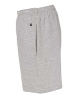 Badger 1207 Athletic Fleece Shorts #color_Oxford