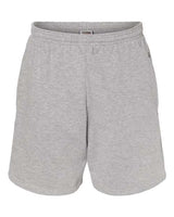 Badger 1207 Athletic Fleece Shorts #color_Oxford