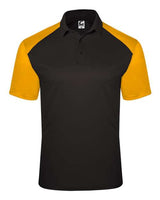 C2 Sport 5903 Sport Polo #color_Black/ Gold
