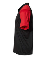 C2 Sport 5903 Sport Polo #color_Black/ Red