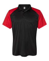 C2 Sport 5903 Sport Polo #color_Black/ Red