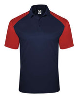 C2 Sport 5903 Sport Polo #color_Navy/ Red