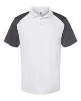 C2 Sport 5903 Sport Polo #color_White/ Graphite