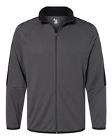 Badger 7721 Blitz Outer-Core Jacket #color_Graphite/ Black