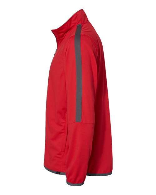 Badger 7721 Blitz Outer-Core Jacket #color_Red/ Graphite