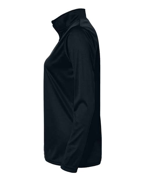 C2 Sport 5602 Women's Quarter-Zip Pullover #color_Black