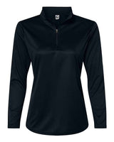 C2 Sport 5602 Women's Quarter-Zip Pullover #color_Black