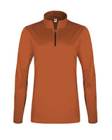 C2 Sport 5602 Women's Quarter-Zip Pullover #color_Burnt Orange