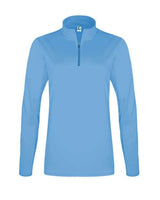 C2 Sport 5602 Women's Quarter-Zip Pullover #color_Columbia Blue
