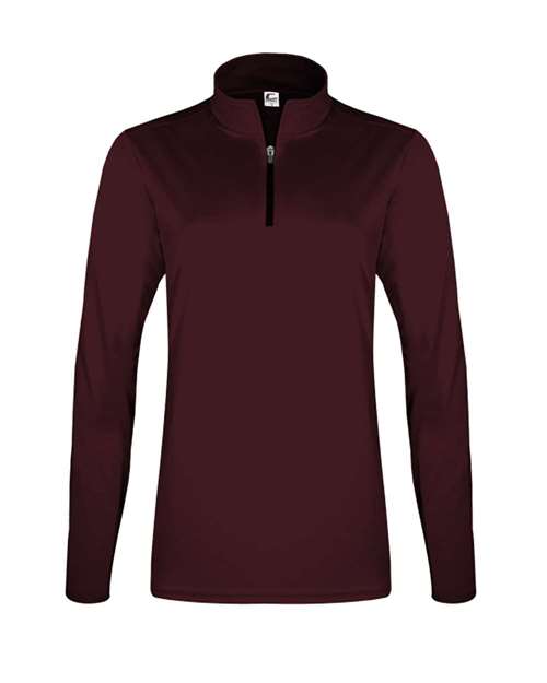 C2 Sport 5602 Women's Quarter-Zip Pullover #color_Maroon