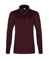 C2 Sport 5602 Women's Quarter-Zip Pullover #color_Maroon