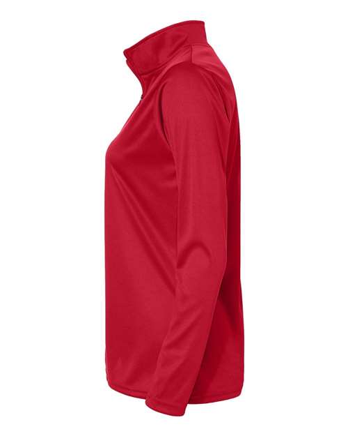 C2 Sport 5602 Women's Quarter-Zip Pullover #color_Red