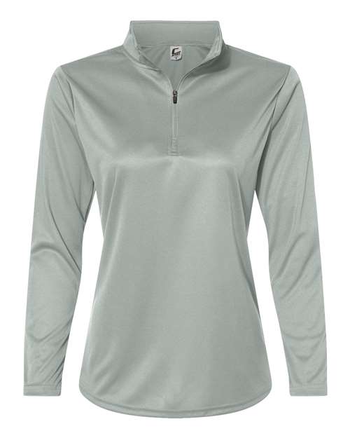 C2 Sport 5602 Women's Quarter-Zip Pullover #color_Silver