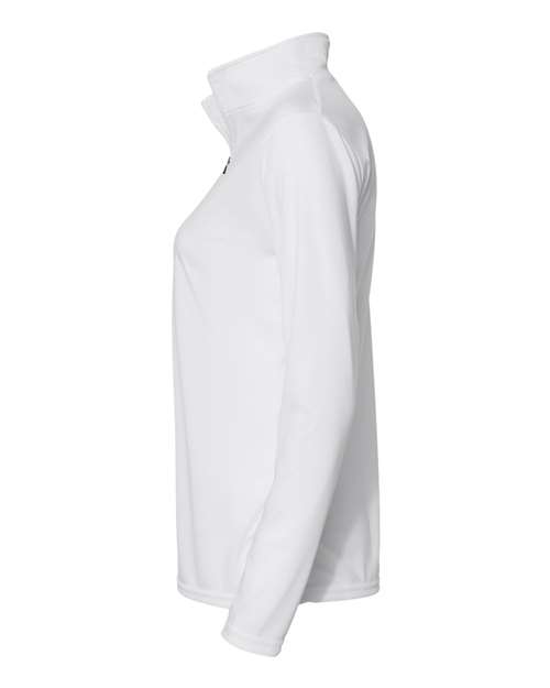 C2 Sport 5602 Women's Quarter-Zip Pullover #color_White