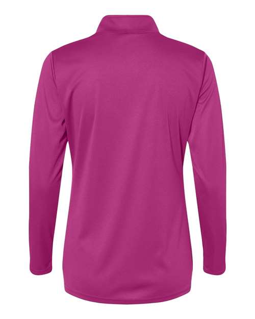 C2 Sport 5602 Women's Quarter-Zip Pullover #color_Hot Pink