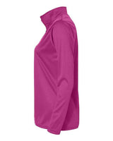 C2 Sport 5602 Women's Quarter-Zip Pullover #color_Hot Pink