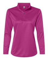 C2 Sport 5602 Women's Quarter-Zip Pullover #color_Hot Pink