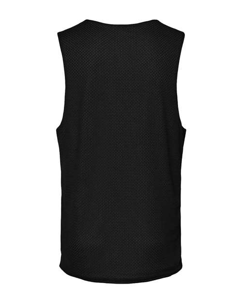 C2 Sport 5729 Reversible Mesh Tank #color_Black/ White
