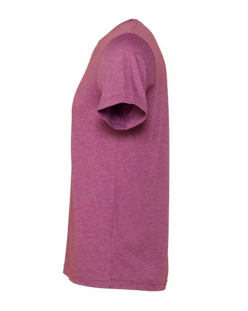 Bella + Canvas 3001CVC Unisex Heather CVC T-Shirt #color_HEATHER MAGENTA