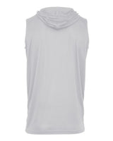 Badger 4108 B-Core Sleeveless Hooded T-Shirt #color_Silver
