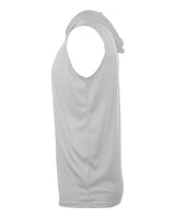 Badger 4108 B-Core Sleeveless Hooded T-Shirt #color_Silver