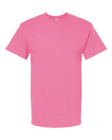 M&O 4800 Gold Soft Touch T-Shirt #color_Azalea