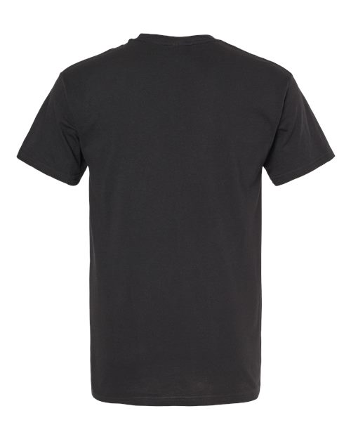 M&O 4800 Gold Soft Touch T-Shirt #color_Black