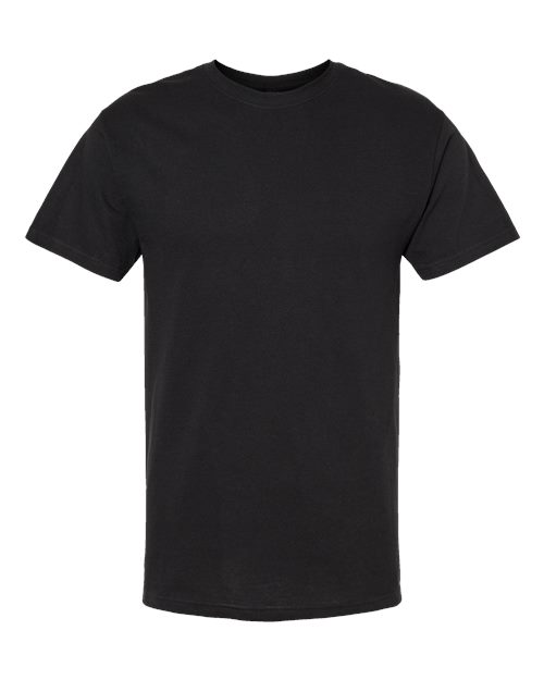 M&O 4800 Gold Soft Touch T-Shirt #color_Black