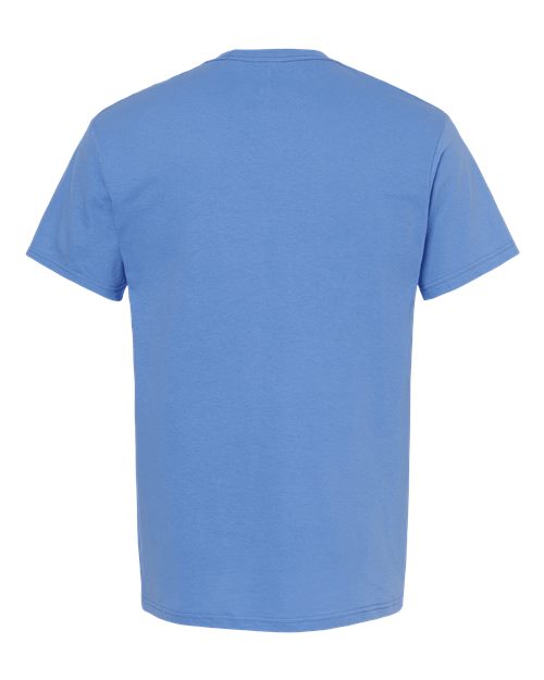M&O 4800 Gold Soft Touch T-Shirt #color_Carolina Blue