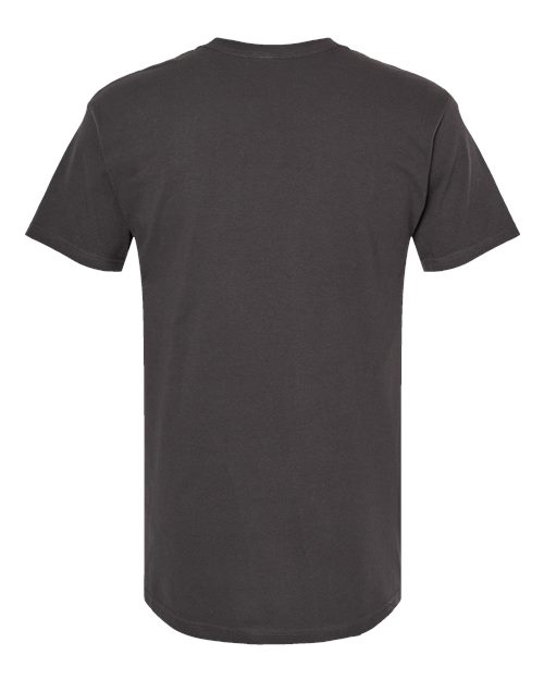 M&O 4800 Gold Soft Touch T-Shirt #color_Charcoal