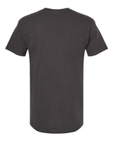 M&O 4800 Gold Soft Touch T-Shirt #color_Charcoal