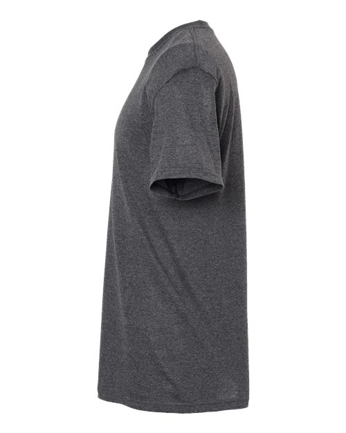 M&O 4800 Gold Soft Touch T-Shirt #color_Dark Heather