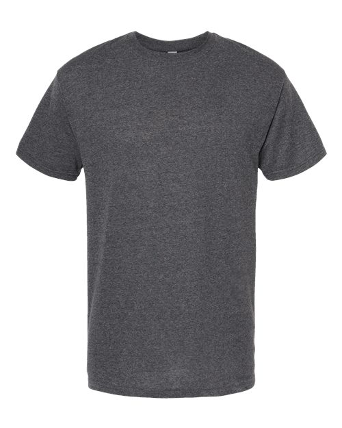 M&O 4800 Gold Soft Touch T-Shirt #color_Dark Heather
