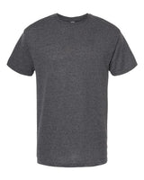 M&O 4800 Gold Soft Touch T-Shirt #color_Dark Heather