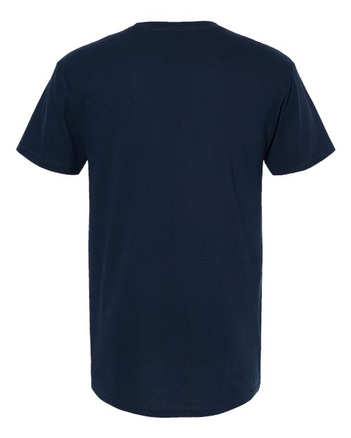 M&O 4800 Gold Soft Touch T-Shirt #color_Deep Navy