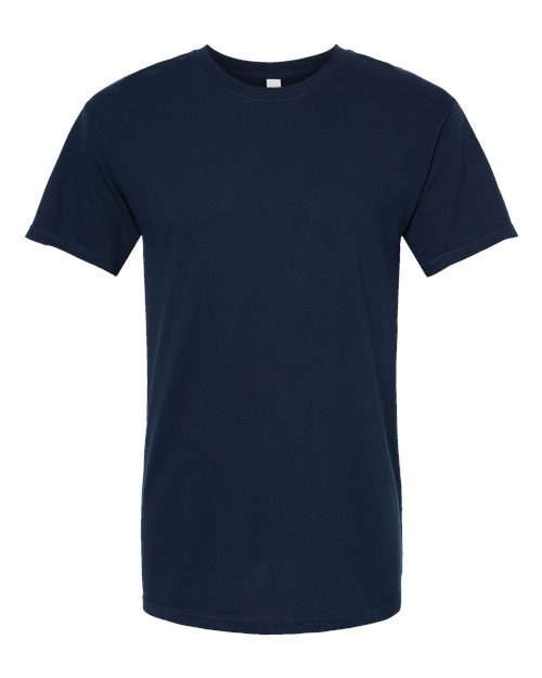 M&O 4800 Gold Soft Touch T-Shirt #color_Deep Navy