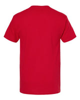M&O 4800 Gold Soft Touch T-Shirt #color_Deep Red