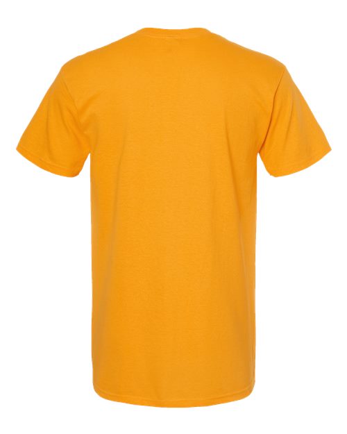 M&O 4800 Gold Soft Touch T-Shirt #color_Gold