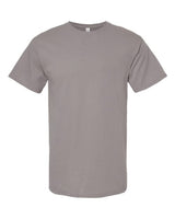 M&O 4800 Gold Soft Touch T-Shirt #color_Gravel