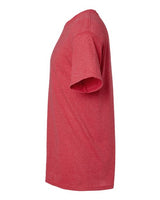 M&O 4800 Gold Soft Touch T-Shirt #color_Heather Red