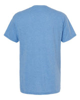 M&O 4800 Gold Soft Touch T-Shirt #color_Light Blue Heather