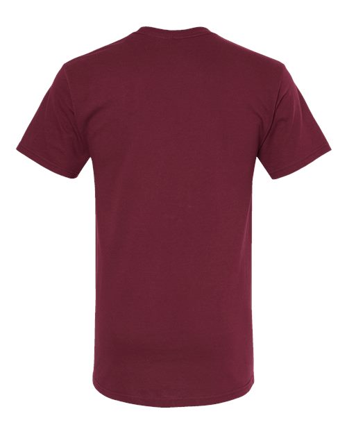 M&O 4800 Gold Soft Touch T-Shirt #color_Maroon