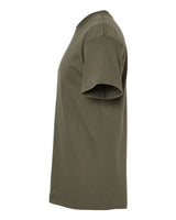 M&O 4800 Gold Soft Touch T-Shirt #color_Military Green